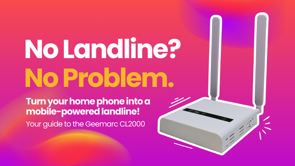 How to Keep Your Landline Without a Phone Socket: A Guide to the Geemarc CL2000 4G Telephone Adaptor